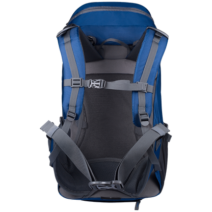 Volkano Glacier 45L Hiking Backpack Blue