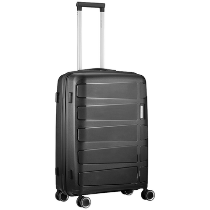 Travelwize Tourer PP 65cm 4-wheel Spinner Luggage Black