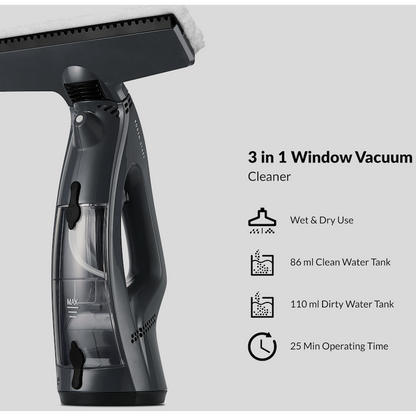 Boden Stark 3-in-1 Window Vacuum Cleaner