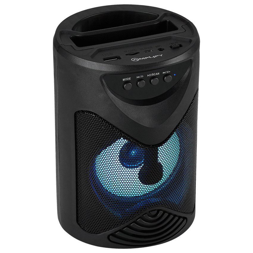 Amplify Silo Series RGB Bluetooth Speaker - Black