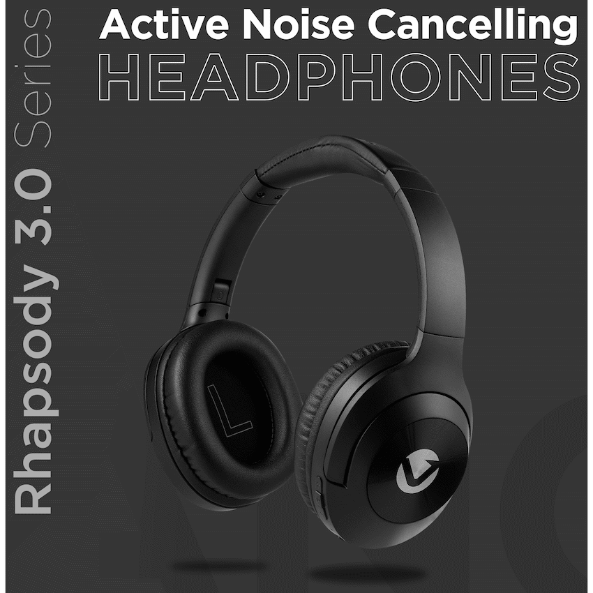 Volkano Rhapsody 3.0 Series Active Noise Cancelling BT Headphones