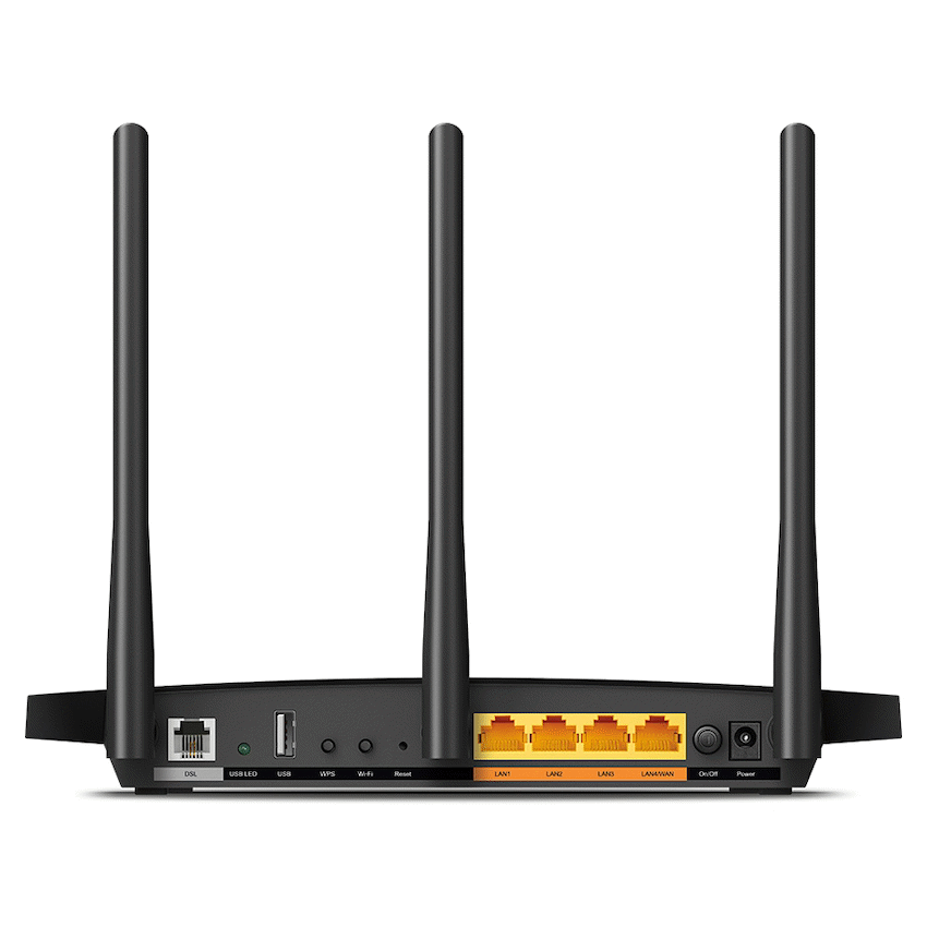 TP-Link Archer VR400 AC1200 Wi-Fi VDSL/ADSL Gigabit Modem Router