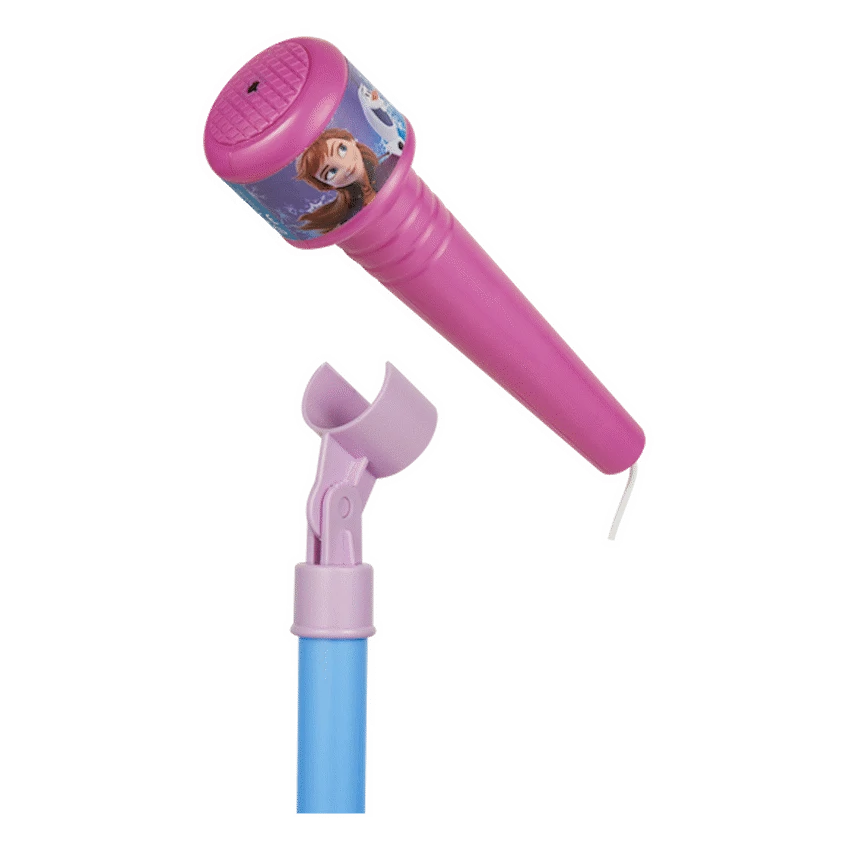 Disney Frozen Double Karaoke Mic Stand with Colourful Lights