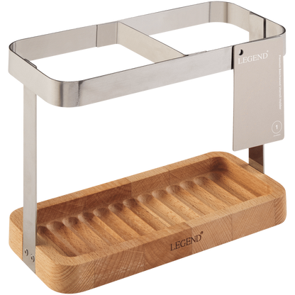 Legend Premium Beechwood utensil holder ( Order in Qty of 6)