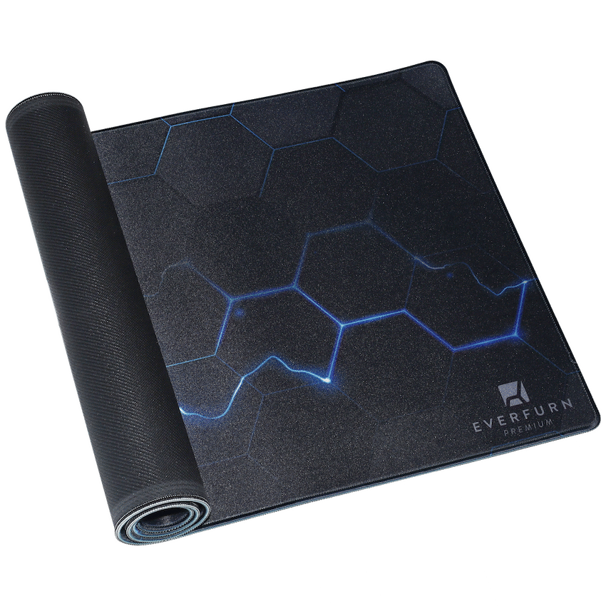 Everfurn Premium Geometric Large Desk Mat - Non-Slip - Polyester