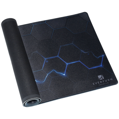 Everfurn Premium Geometric Large Desk Mat - Non-Slip - Polyester