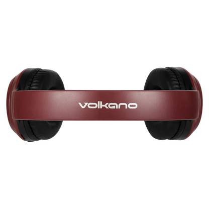Volkano Firefly Series Bluetooth Headphones - Maroon