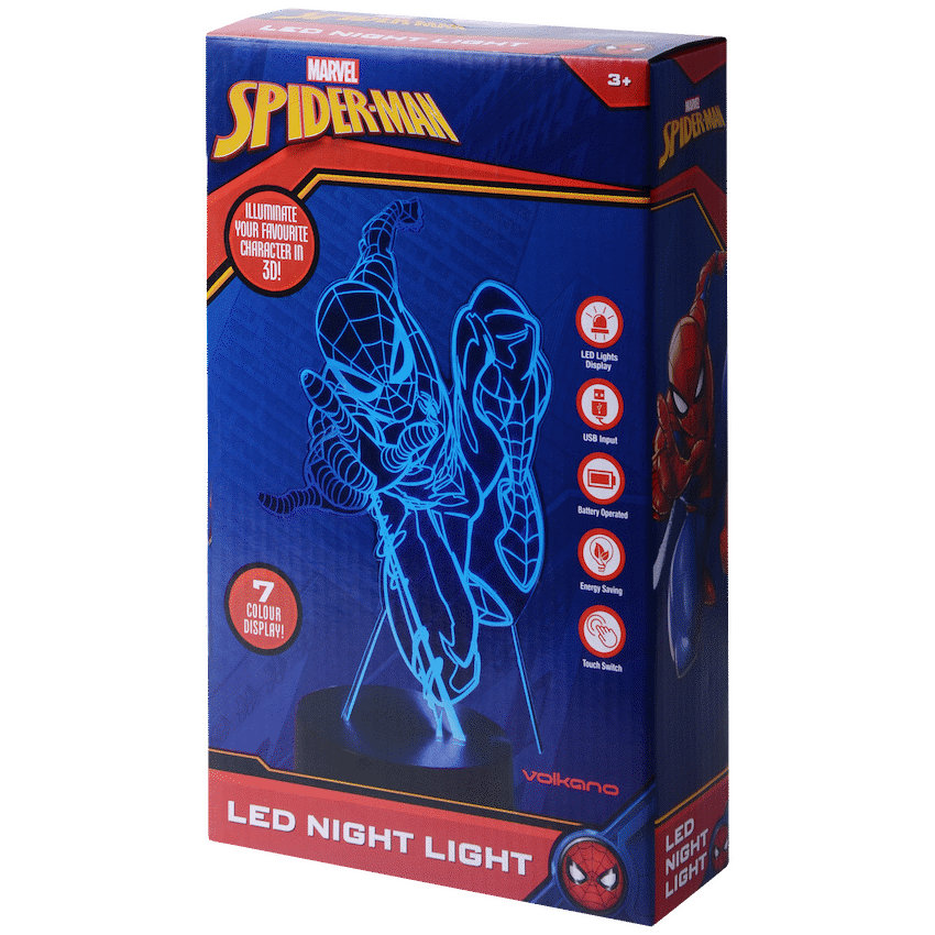 Marvel LED Night Light - Spider-Man