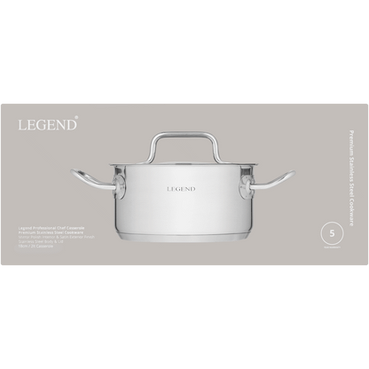 Legend Prof Chef 2lt Casserole ( Order in Qty of 1)