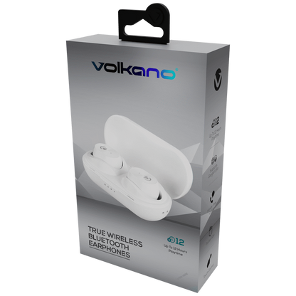 Volkano Skadi Series TWS Earphone - White