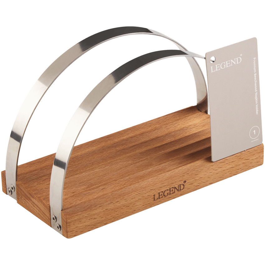 Legend Premium Beechwood napkin holder