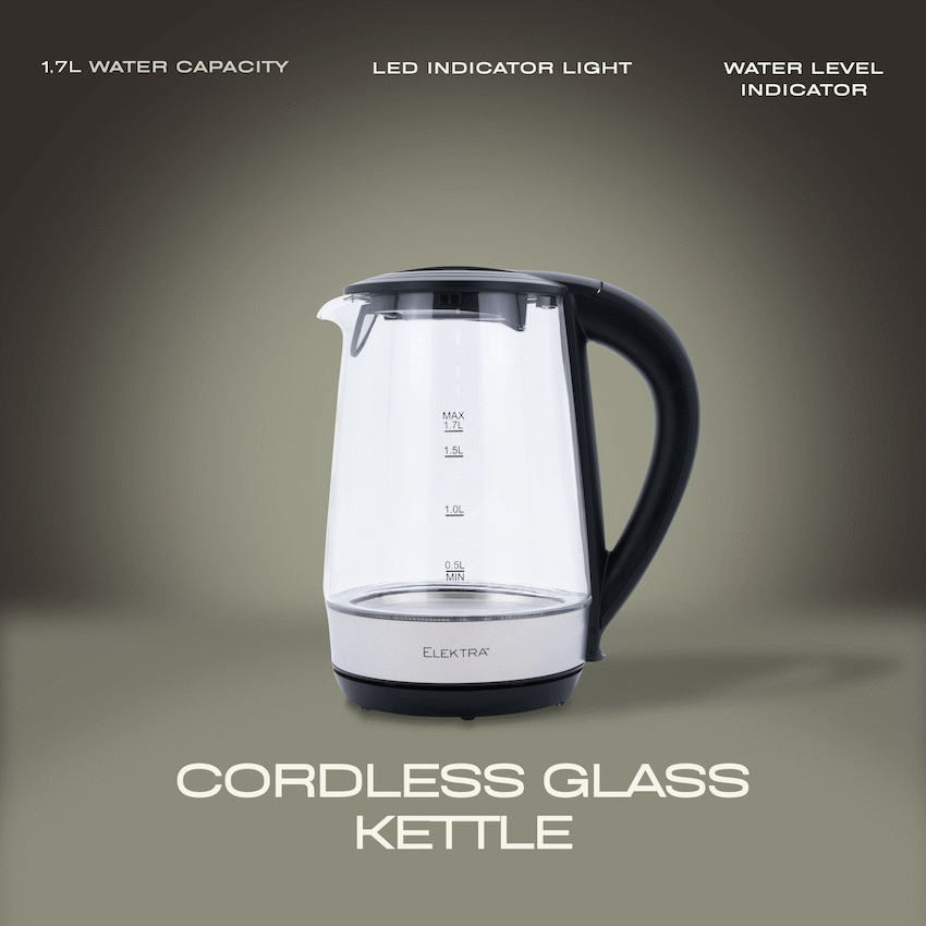 Elektra - 1.7l Glass Kettle