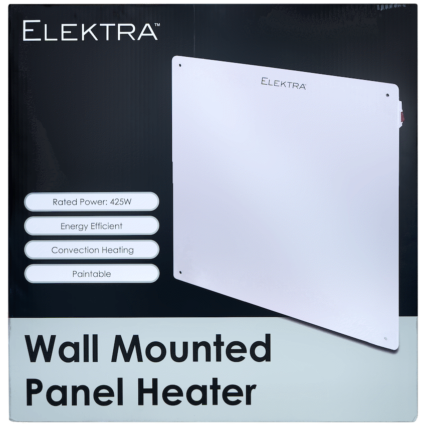 Elektra Wall Mountable Panel Heater