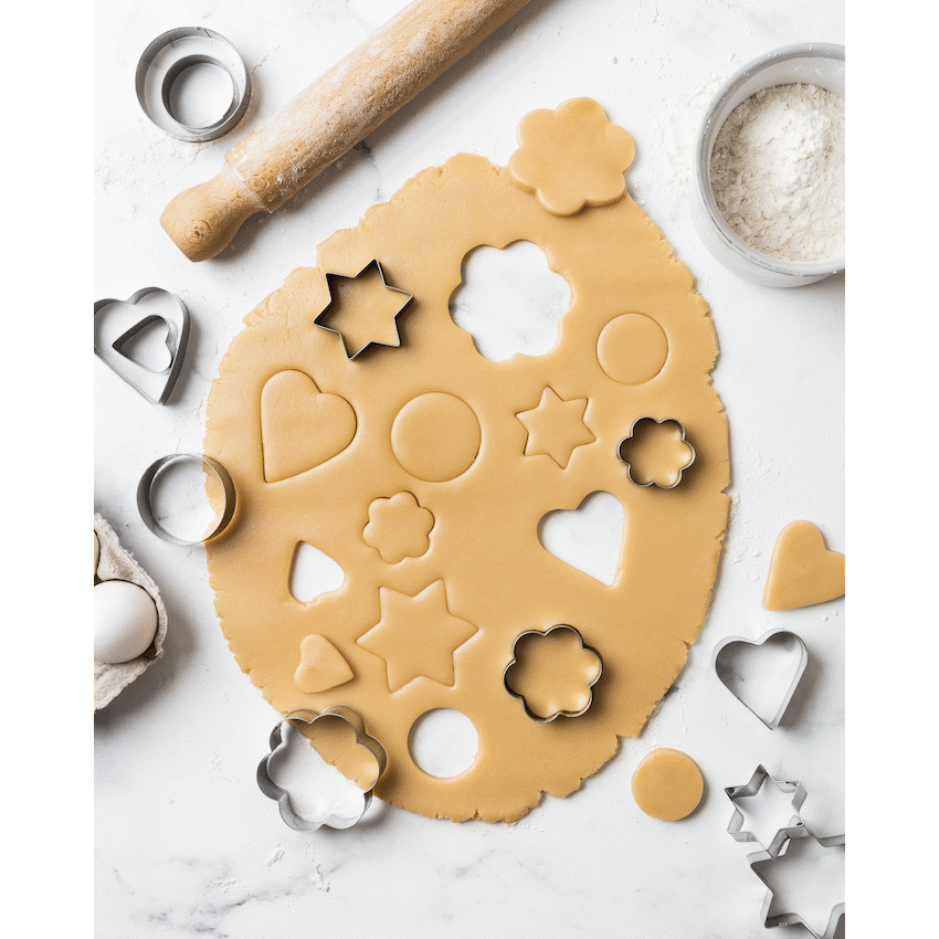 Kitchen Inspire Cookie Cutters Flowers ( Order in Qty of 6)