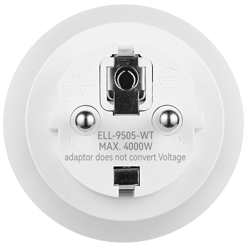 Ellies Explore Series - South Africa to EU Travel Adaptor - WT