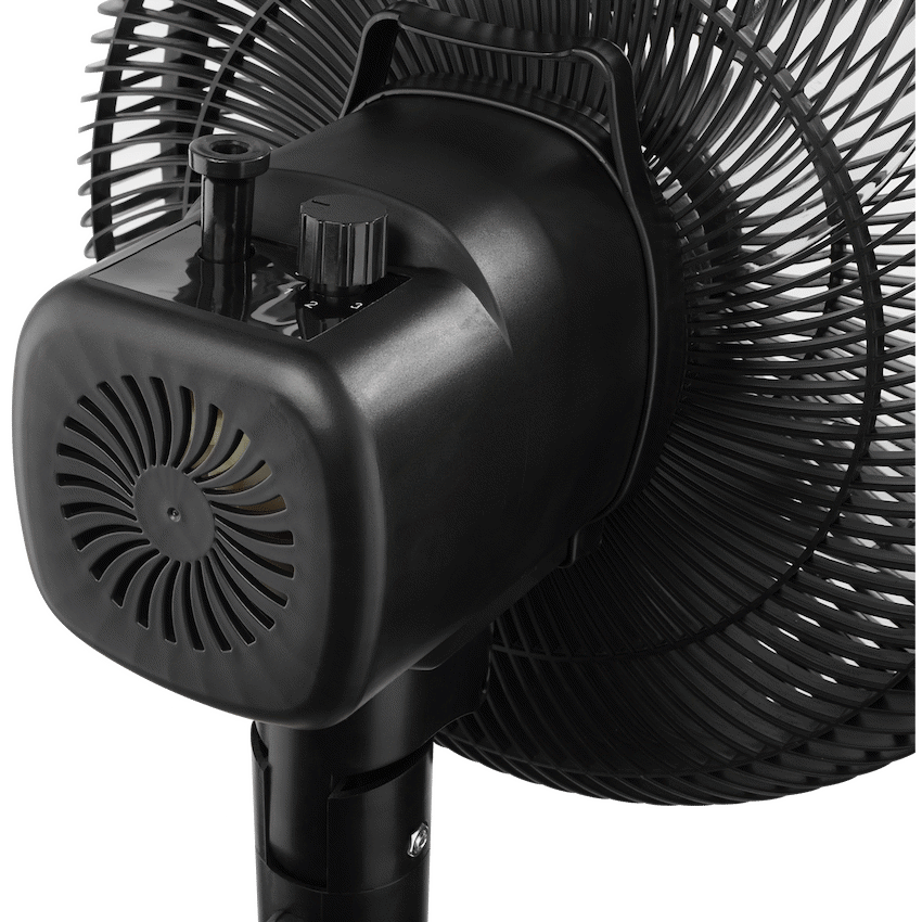 Elektra 30cm Stand Fan - Black