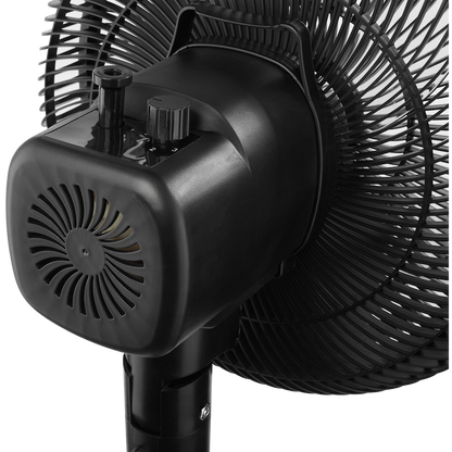 Elektra 30cm Stand Fan - Black