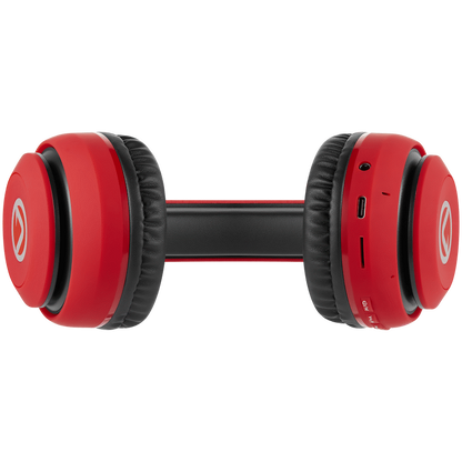 Volkano Impulse Series Bluetooth Headphones - Red