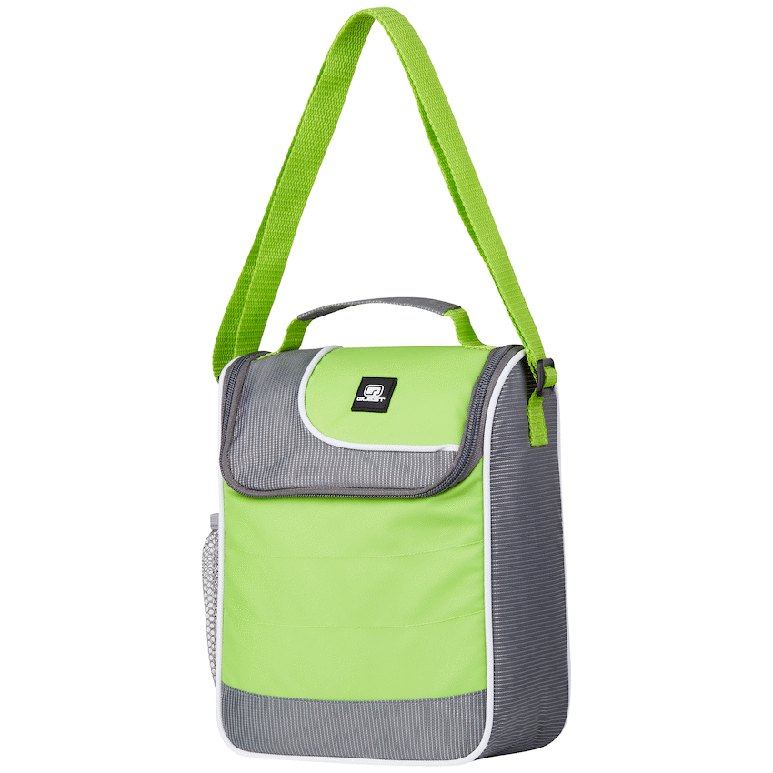 Quest Duo Lunch Cooler - Neon Green/Grey