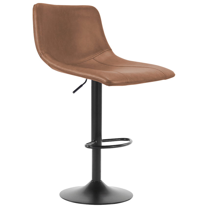 Everfurn Pinda Barstool Light Brown - 2 Pack