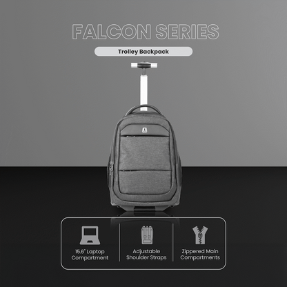 Volkano Falcon Trolley - Black Charcoal