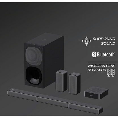 Sony HT-S40R 600w 5.1ch Soundbar with Wireless Rear Speakers