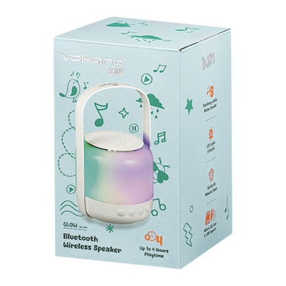 Volkano Kids Glow Series Speaker with Light
