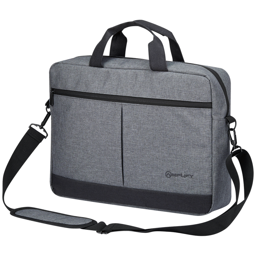 Amplify Ingwe 15.6"Laptop Shoulder Bag Black/Charcoal