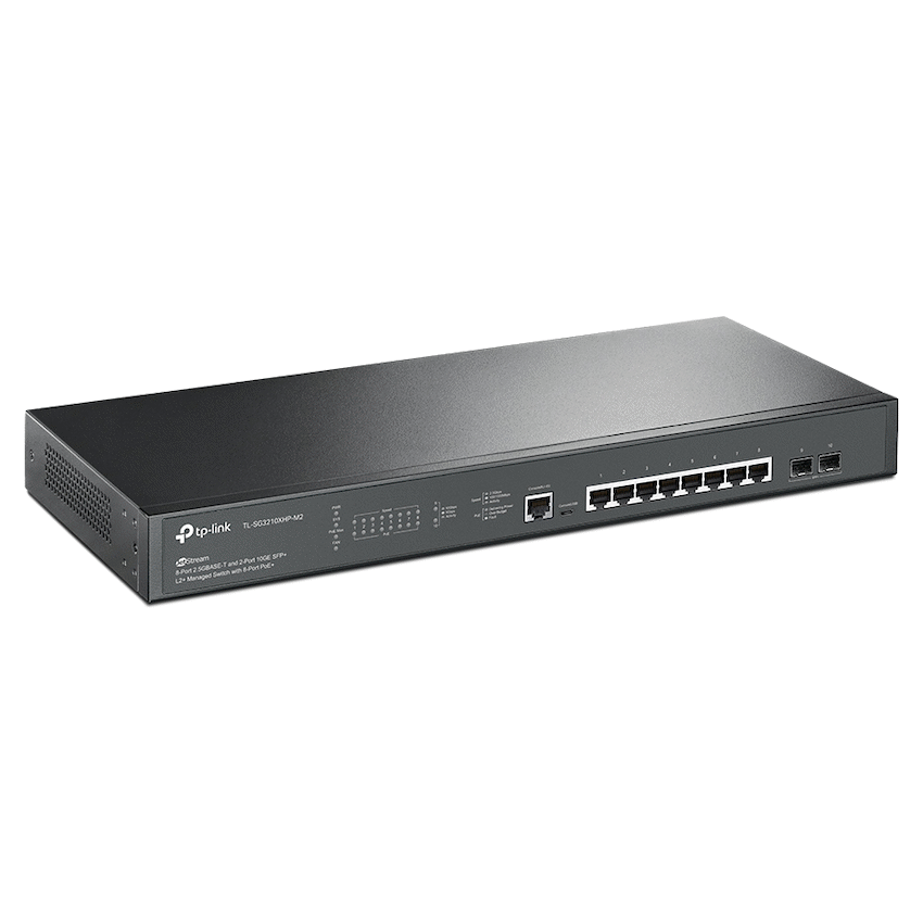 TP-Link TL-SG3210XHP-M2 JetStream 8-Port Managed Switch