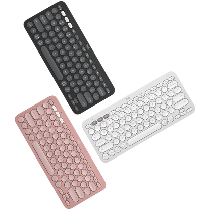 Logitech(R) Pebble Keys 2 K380s - Tonal White