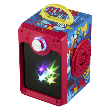 Disney Mickey Classic LED Stars Karaoke Machine with Microphone