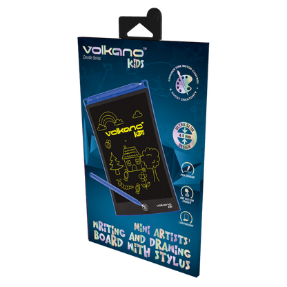 Volkano Kids Doodle Series 8.5" Writing and Drawing Board - Blue