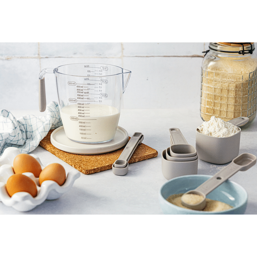 Kitchen Inspire Measuring Cups 4pce ( Order in Qty of 6)