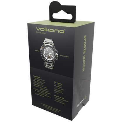 Volkano Routine Series Sports Watch - Green Camo
