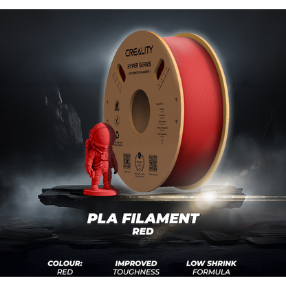 Creality Hyper PLA High-Speed Red Filament 1Kg