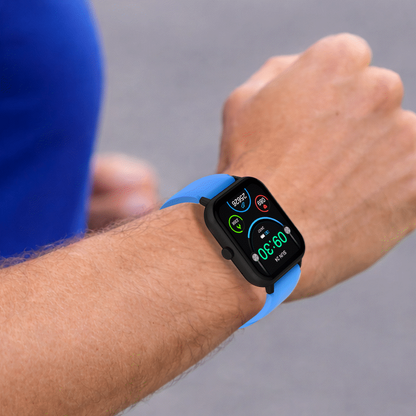 Volkano Chroma Series Smartwatch with Blue Strap