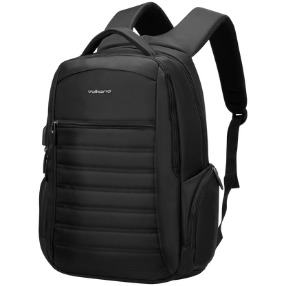 Volkano Boston 15.6" Laptop Backpack - Black