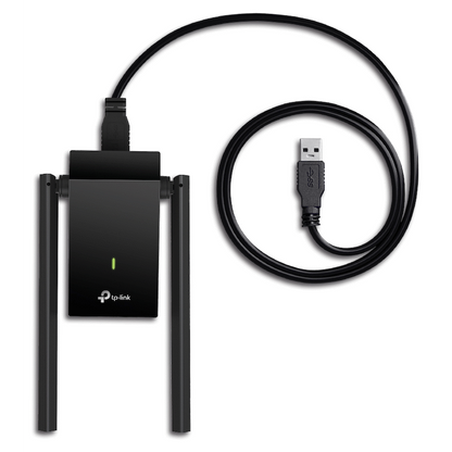 TP-Link Archer T4U Plus AC1300 Dual Antennas High-Gain Wireless USB Adapter