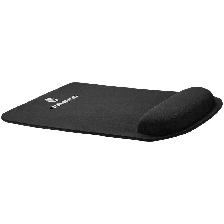 Volkano Rest Series Gel Mousepad - Black
