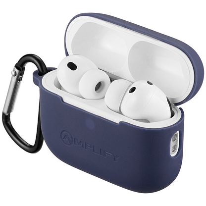 Amplify Note X 3 Series TWS Earphones - White Case + Blue Cover