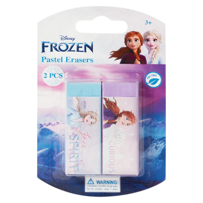 Frozen 2 Pastel Colour Erasers - Multi