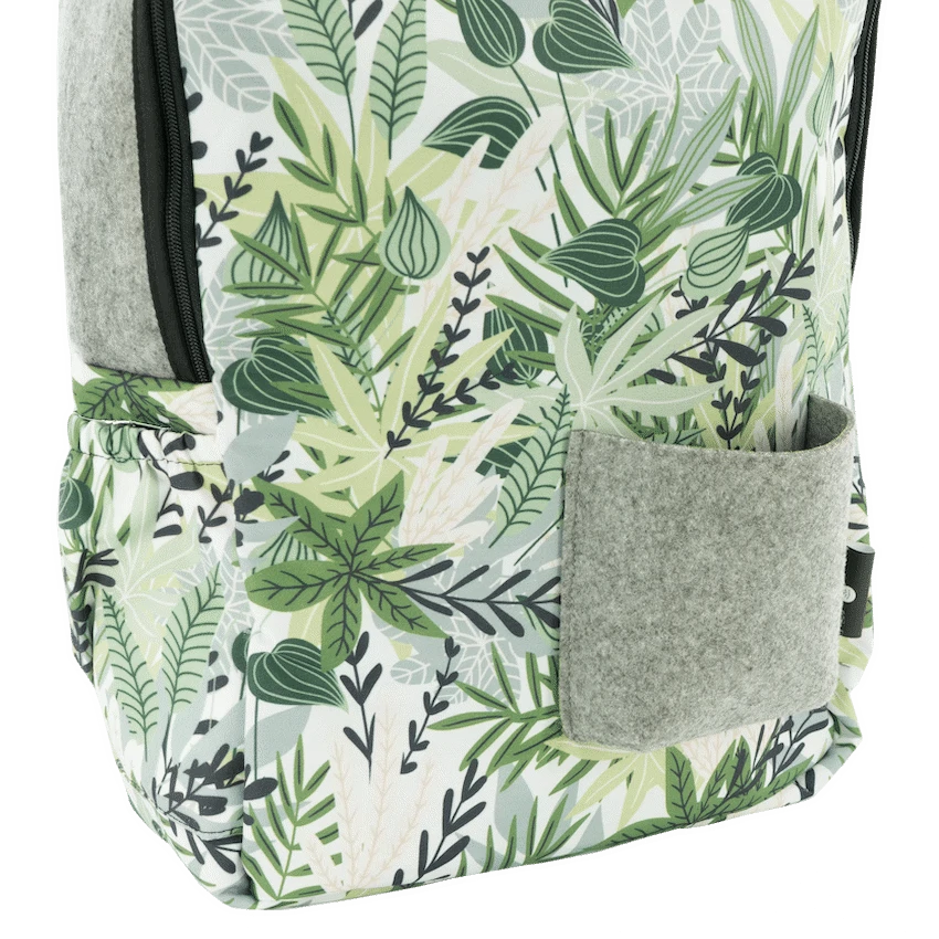 Totes Babe Jungle Diaper Backpack - Green