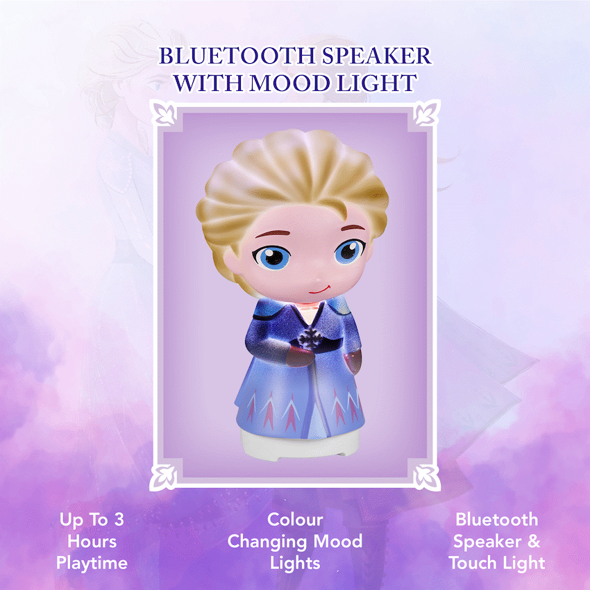 Disney Frozen Bluetooth Speaker with Mood Light