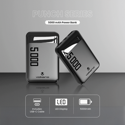Volkano Punch Series 5000mah Power Bank