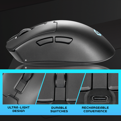 Volkano gaming Arc Ultra-Lightweight Rechargeable Gaming Mouse