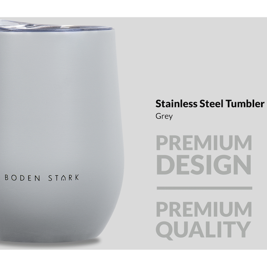 Boden Stark Tumbler 350ml Grey
