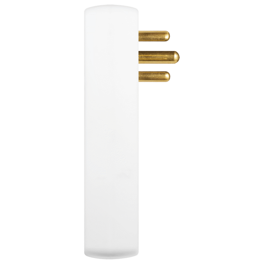 Ellies 4-Way Schuko Adaptor - White