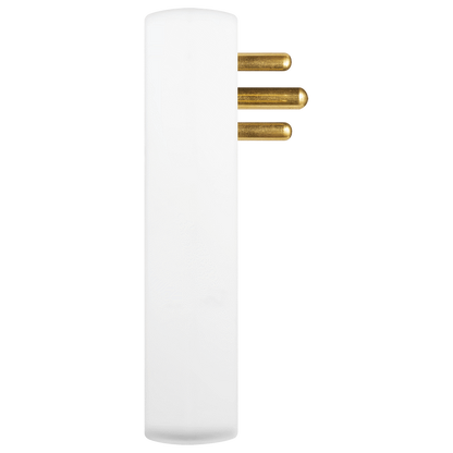 Ellies 4-Way Schuko Adaptor - White