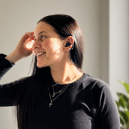 Volkano Rise Series OWS Clip Earphones - Black
