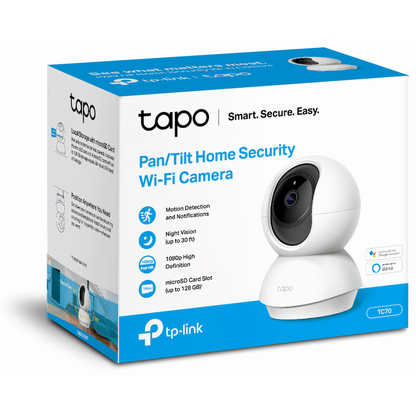 TP-Link Tapo TC70 1080P Pan/Tilt Home Security Wi-Fi Camera